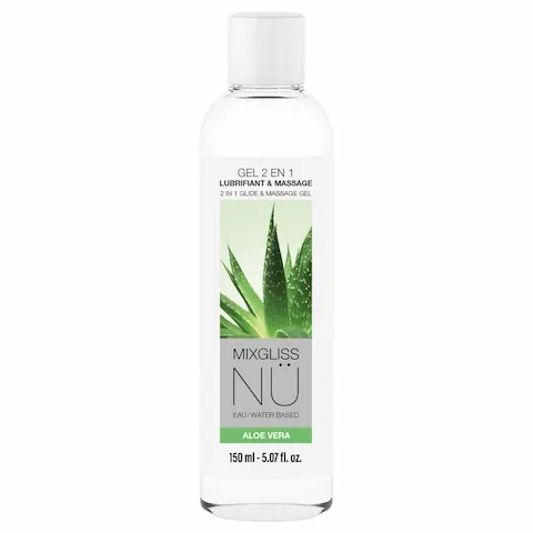 Mixgliss Nu Aloe Vera – nuru masážní gel a lubrikant (150 ml)