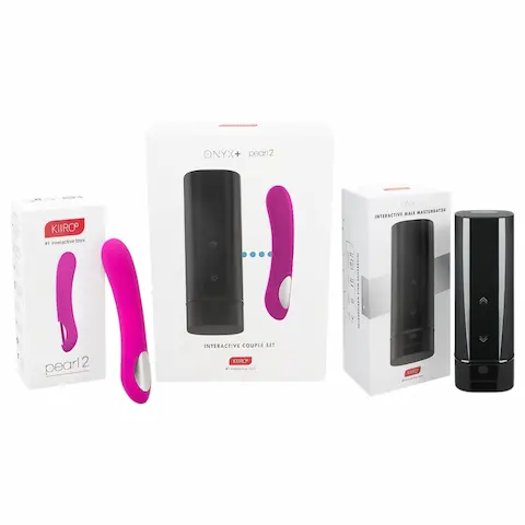 Kiiroo Onyx+ a Pearl 2 – sada pro páry masturbátor a vibrátor