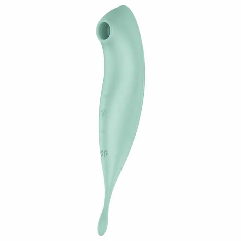 Satisfyer Twirling Pro – vibrátor na klitoris ovládaný aplikací (máta)