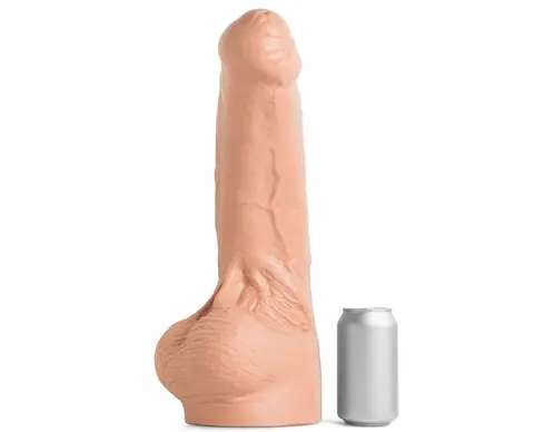 Mr. Hankey’s Toys Boy9 XXXXL, prémiové silikonové dildo s Vac-U-Lock 44,7 x 8,6–10,2 cm