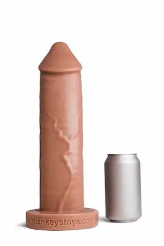 Mr. Hankey’s Toys Anaconda Large, prémiové silikonové dildo s Vac-U-Lock 35,2 x 7,5 cm