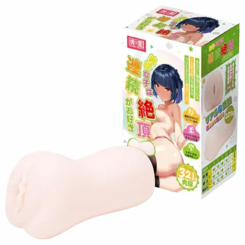 TAMASHII Continuous Orgasm – anime umělá vagína masturbátor (přírodní)