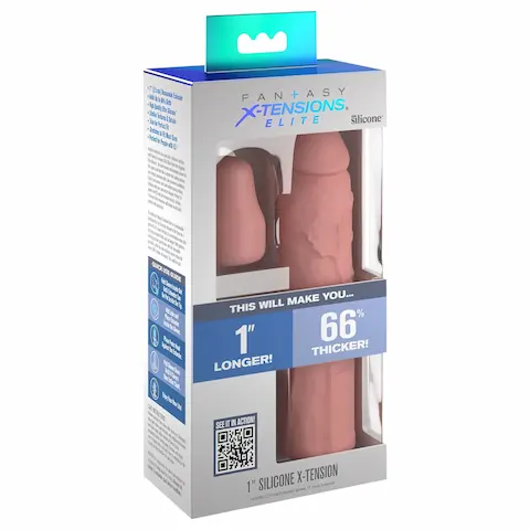 Pipedream – X-TENSION Elite 1 – ořezatelný návlek na penis (tělový)