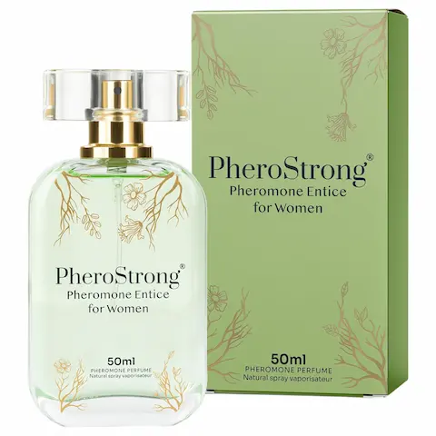 PheroStrong Entice – feromonový parfém pro ženy s smyslnou vůní (50 ml)