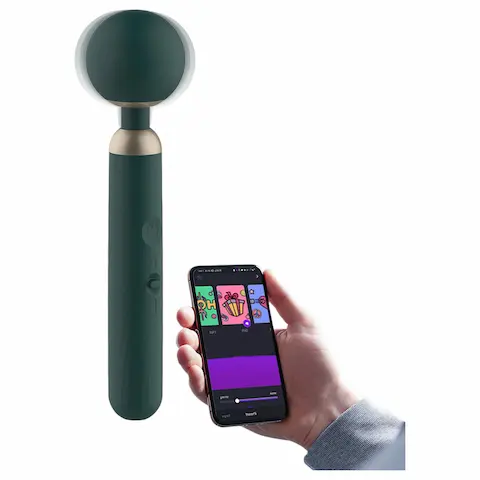 Magic Motion Zenith – masážní vibrátor ovládaný aplikací (zelený)