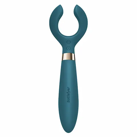 Satisfyer Endless Fun Multifunkční vibrátor na baterie – zelený
