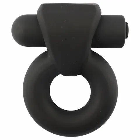 Pulselock Vantr – dobíjecí vibrační penisový kroužek (černý) – 25 mm.