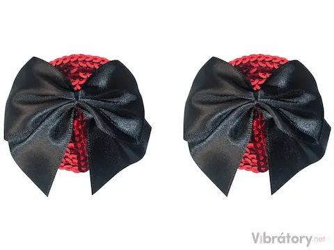 Lola Games Samolepky na bradavky Burlesque Blaze Black