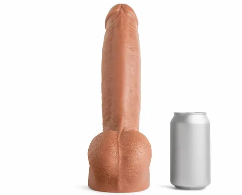Mr. Hankey’s Toys Perfect Penis Dildo LG/XL, prémiové silikonové dildo s Vac-U-Lock 31,5 x 5,5–6,6 cm