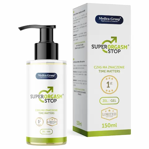 Super Orgasm Stop – krém na oddálení ejakulace – 150 ml