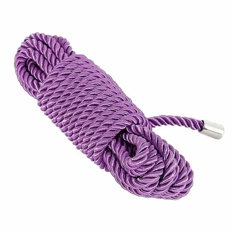 BASIC X bondážní lano z polypropylenu 10 m fialové