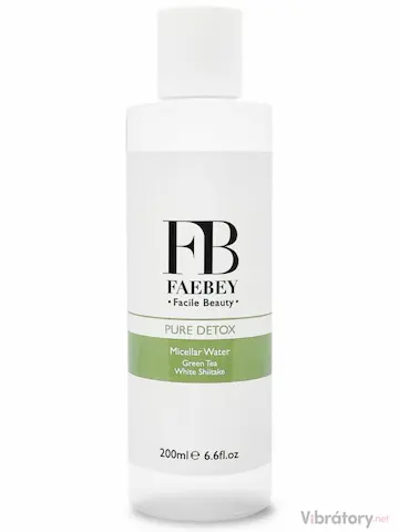 Faebay Pure Detox Micelární voda se zeleným čajem a shiitake, 200 ml