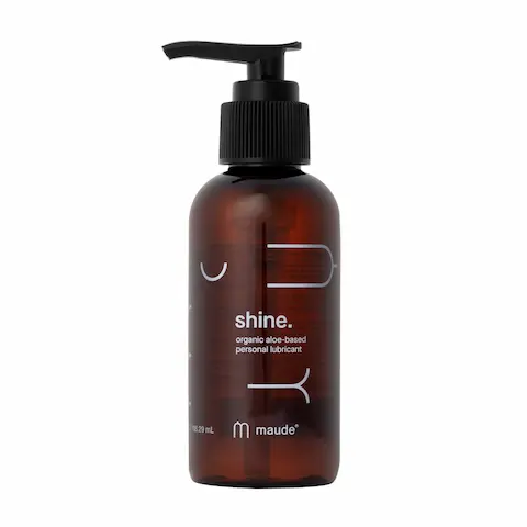 Lubrikační gel Maude SHINE Organic Aloe Vera