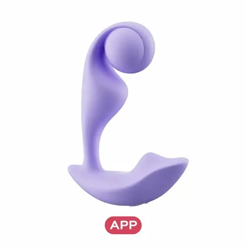 Vibrátor HONEY PLAY BOX TRILL App Wearable Dual fialový