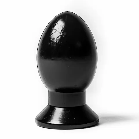 Mister B WAD Favor of the Emperor Plug Black S, černý anální kolík 10,8 x 5,8 cm
