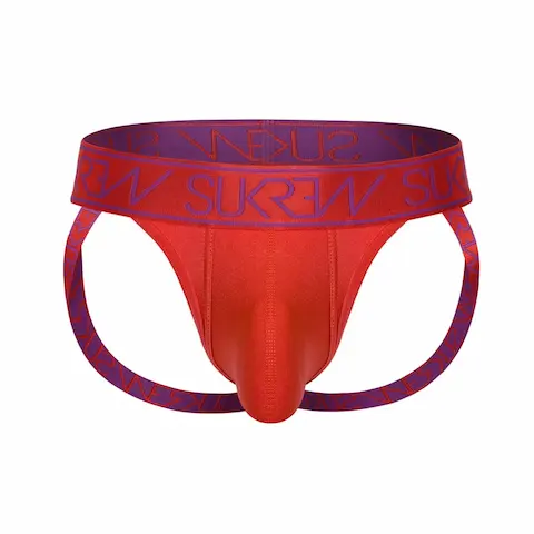 Jocksy Sukrew Jockstrap Vermilion
