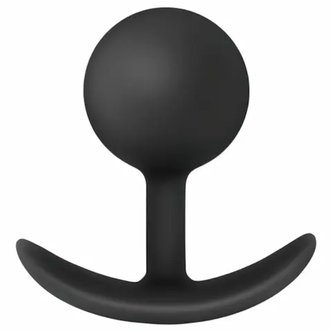 Anal Adventures Platinum – vibrační anální kolík – černý