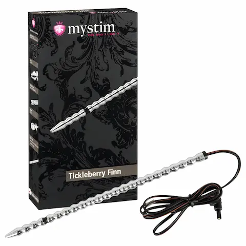mystim Tickleberry Finn – elektro dilatátor s kuličkami