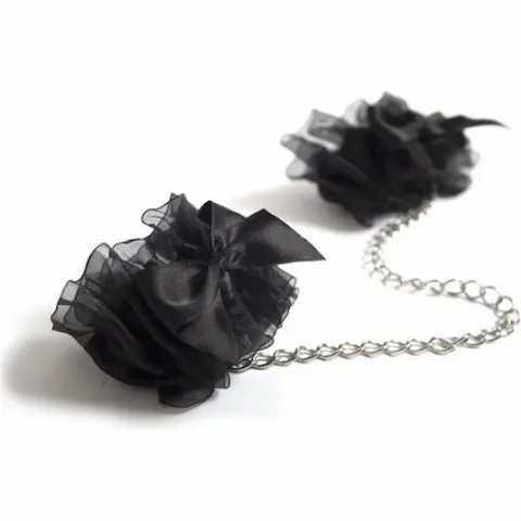 Bijoux Indiscrets Frou Frou Satin & Organza Handcuffs