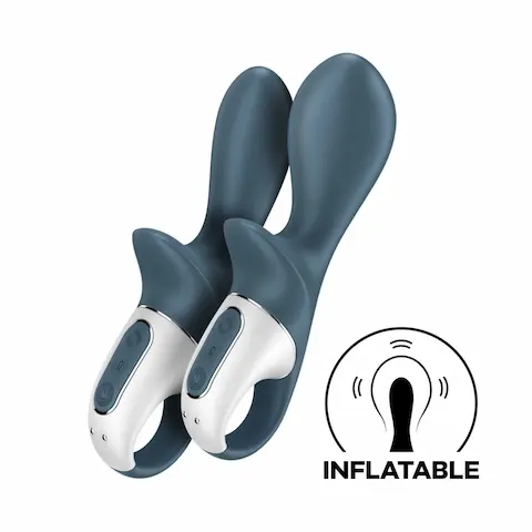 Satisfyer Air Pump Booty 2, anální vibrátor 17,5 x 4 cm