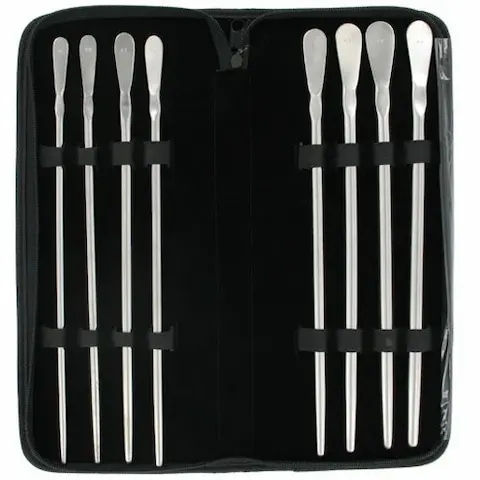 Slave4master Dittle Sounds Kit, set ocelových dilatátorů různých průměrů