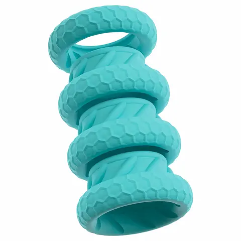 You2Toys – 3v1 sada kroužků na penis a varlata (tyrkysová)