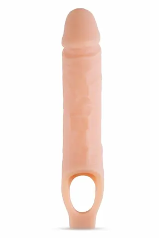 Blush Performance 10 Inch Cock Sheath Extender, realistický návlek pro zvětšení penisu 25 x 4,3 cm