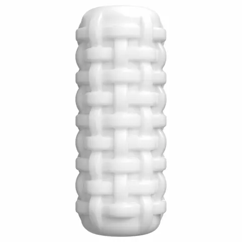 Dorcel Cup Tight – masturbátor pro muže s perlovaným kanálkem (bílý)