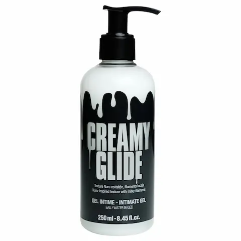 Creamy Glide – lubrikační gel na vodní bázi – imitace spermatu – 250 ml
