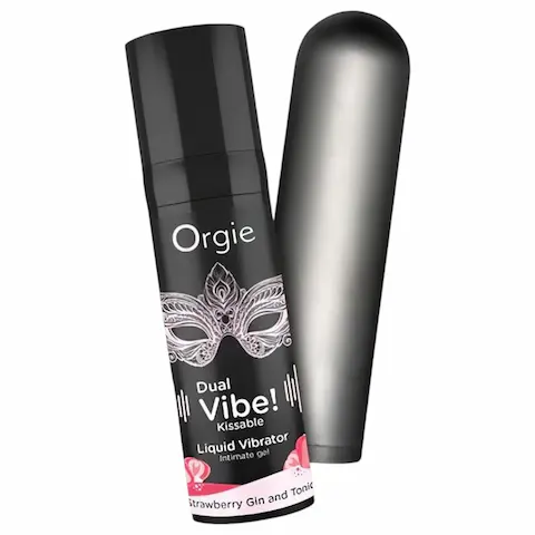 Orgie – mini vibrátor sada – šedá