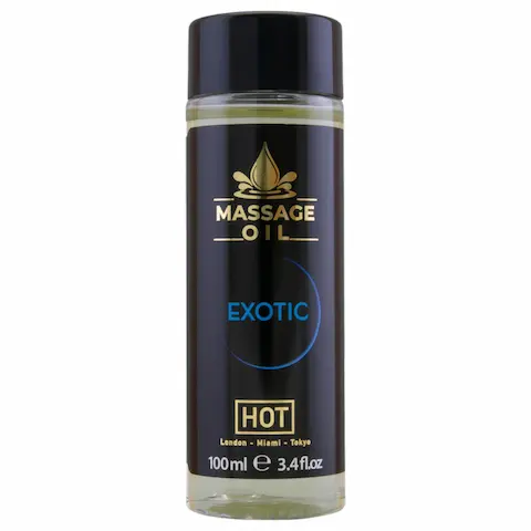 HOT masážní olej na péči o pokožku – exotický (100 ml)