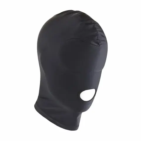 BASIC X maska na obličej s otvorem pro ústa černá