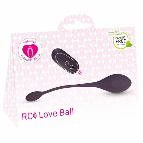 You2Toys RC Love Ball – nositelné akumulátorové, rádiové vibrační vajíčko (fialové)