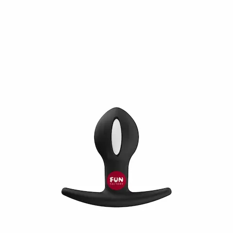 Fun Factory B Ball Uno Black, silikonový kolík se stimulační kuličkou 7,3 x 3,4 cm