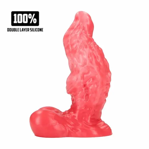 Ouch! Fiction Cocks Hell Ravager, silikonové dildo s přísavkou 18,5 x 2,8–6,7 cm