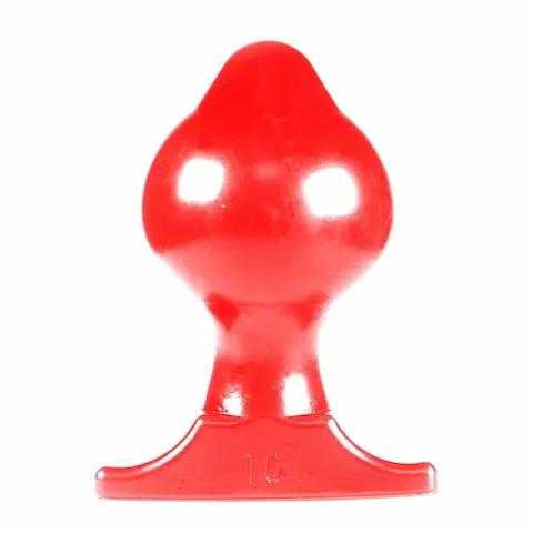 All Red ABR74, červený anální kolík 17 x 9,3 cm