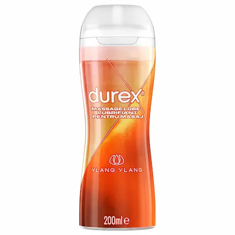Durex – masážní gel a lubrikant 2v1 – ylang ylang – 200 ml