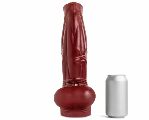 Mr. Hankey’s Toys Horse Dildo II L, prémiové silikonové dildo s Vac-U-Lock 33 x 5,7–7,3 cm