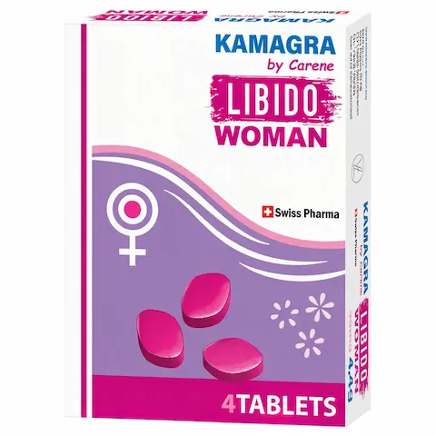 Kamagra by Carene Libido Woman – doplněk stravy pro ženy – 4 tablety