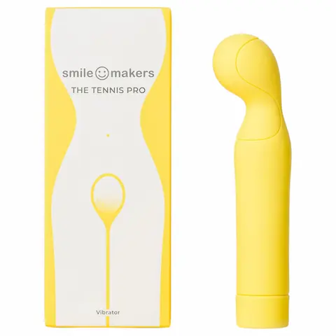 Smile Makers The Tennis Pro – žlutý vibrátor na bod G