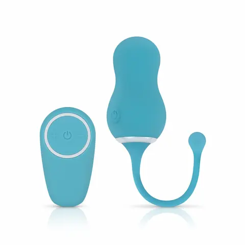 Cala Azul Elena Vibrating Egg, silikonové vibrační vajíčko s dálkovým ovládáním
