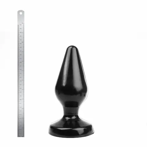 Wolf Charge Plug XXL, černý anální kolík 23 x 4–8,9 cm