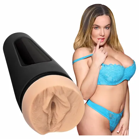 Doc Johnson Main Squeeze Natasha Nice – realistická umělá vagína masturbátor (tělová barva)