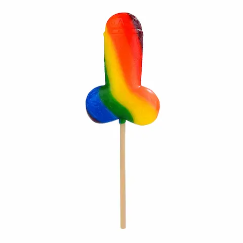 Lízátko – Rainbow Penis Lollipop