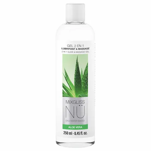 Mixgliss Nu Aloe Vera – nuru masážní gel a lubrikant (250 ml)