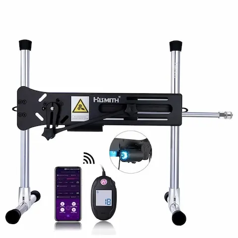 Hismith 4.0 Sex Machine, nastavitelný chytrý šukací stroj