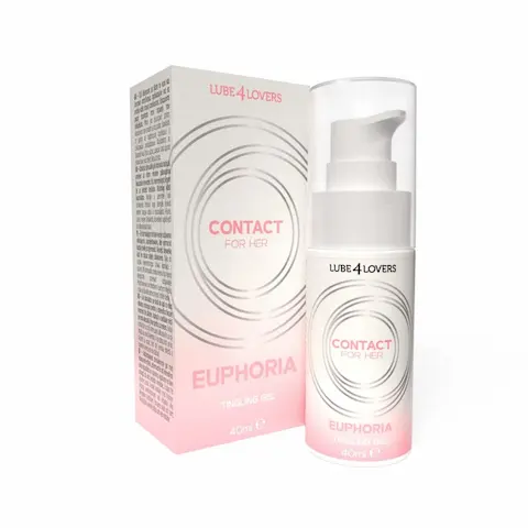Lube4Lovers Euphoria Tingling Gel 40 ml, stimulační gel s vibračním efektem