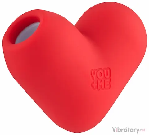 Pulzační a vibrační stimulátor klitorisu YOU+ME Heartbeat