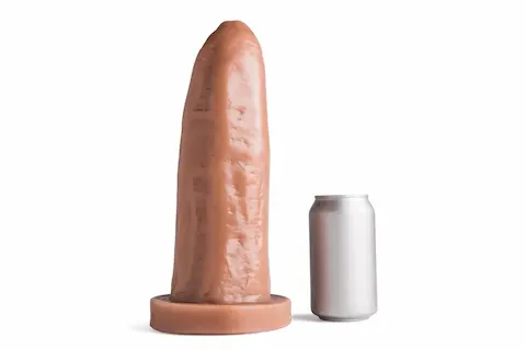 Mr. Hankey’s Toys Can Opener, prémiové silikonové dildo s Vac-U-Lock 31 x 6,4–8,8 cm