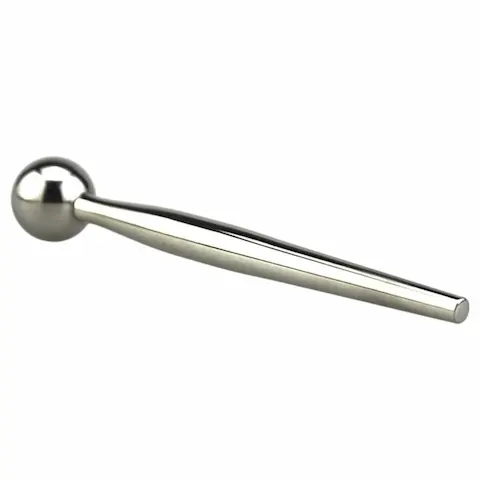 FukR – dilatátor s kovovými kuličkami – 8 cm – stříbrný